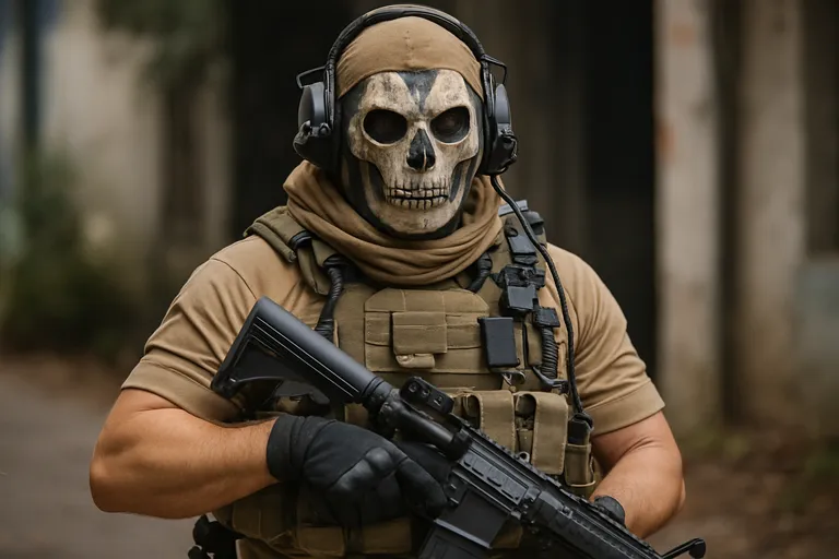 Bouwen van je ghost Call of duty cosplay: DIY, kopen en budget