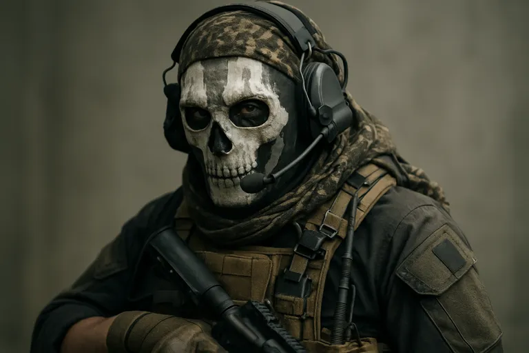 Essentiële onderdelen voor een Call of duty ghost cosplay