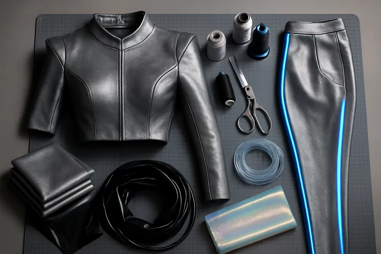 Kostuumonderdelen en materialen voor luka alien stage