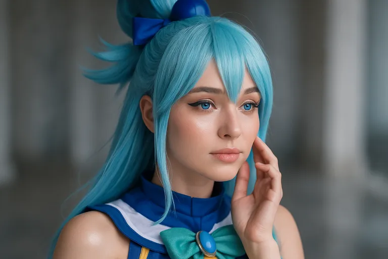 Make-up, poses en fotografie voor een overtuigende aqua