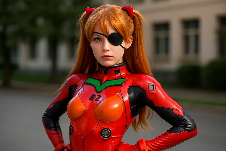 Van plugsuit tot powerpose: asuka langley cosplay met impact