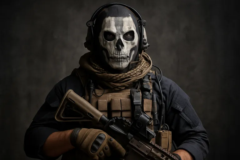 Wat is ghost COD cosplay en waarom is het populair