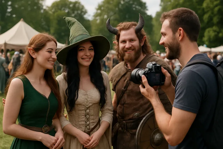 Etiquette, fotografie en community