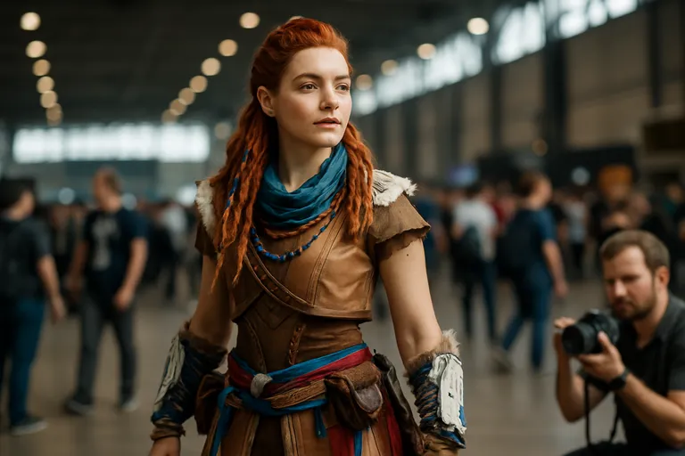 Presentatie op event en foto