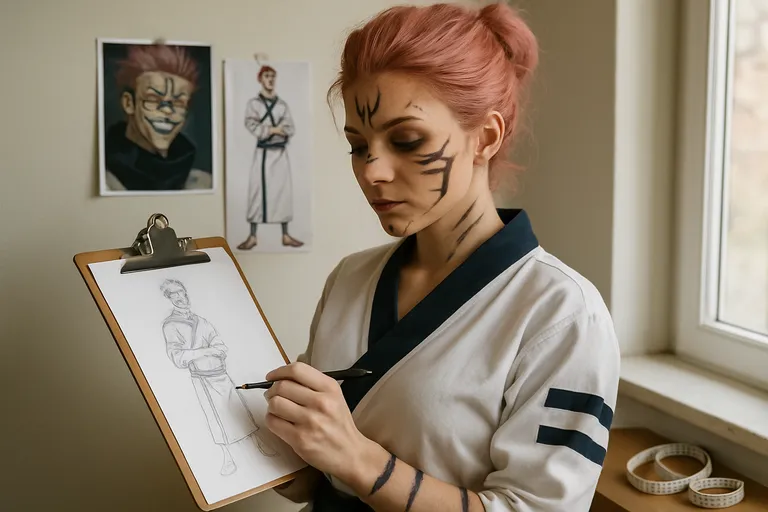 Stap-voor-stap je female sukuna cosplay bouwen