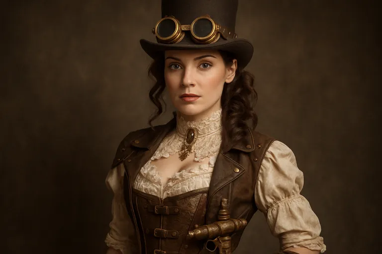 Van koper en kant tot hoge hoeden: zo breng je jouw steampunk personage tot leven