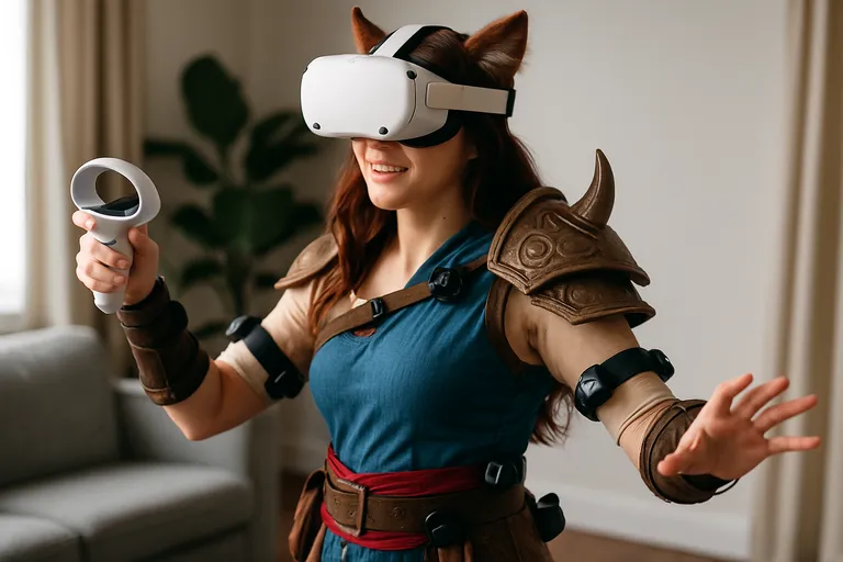 Van stof naar pixels: breng je cosplay tot leven in virtual reality