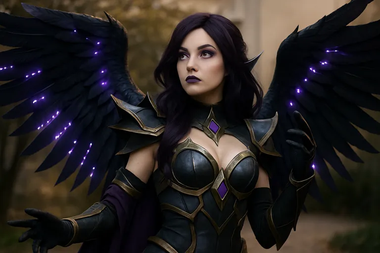 Van vleugels tot betovering: breng morgana overtuigend tot leven in cosplay
